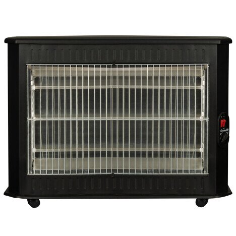 Radiator quartz Hausberg HB-8850, 2000 W, 3 rezistente quartz, 3 trepte de putere